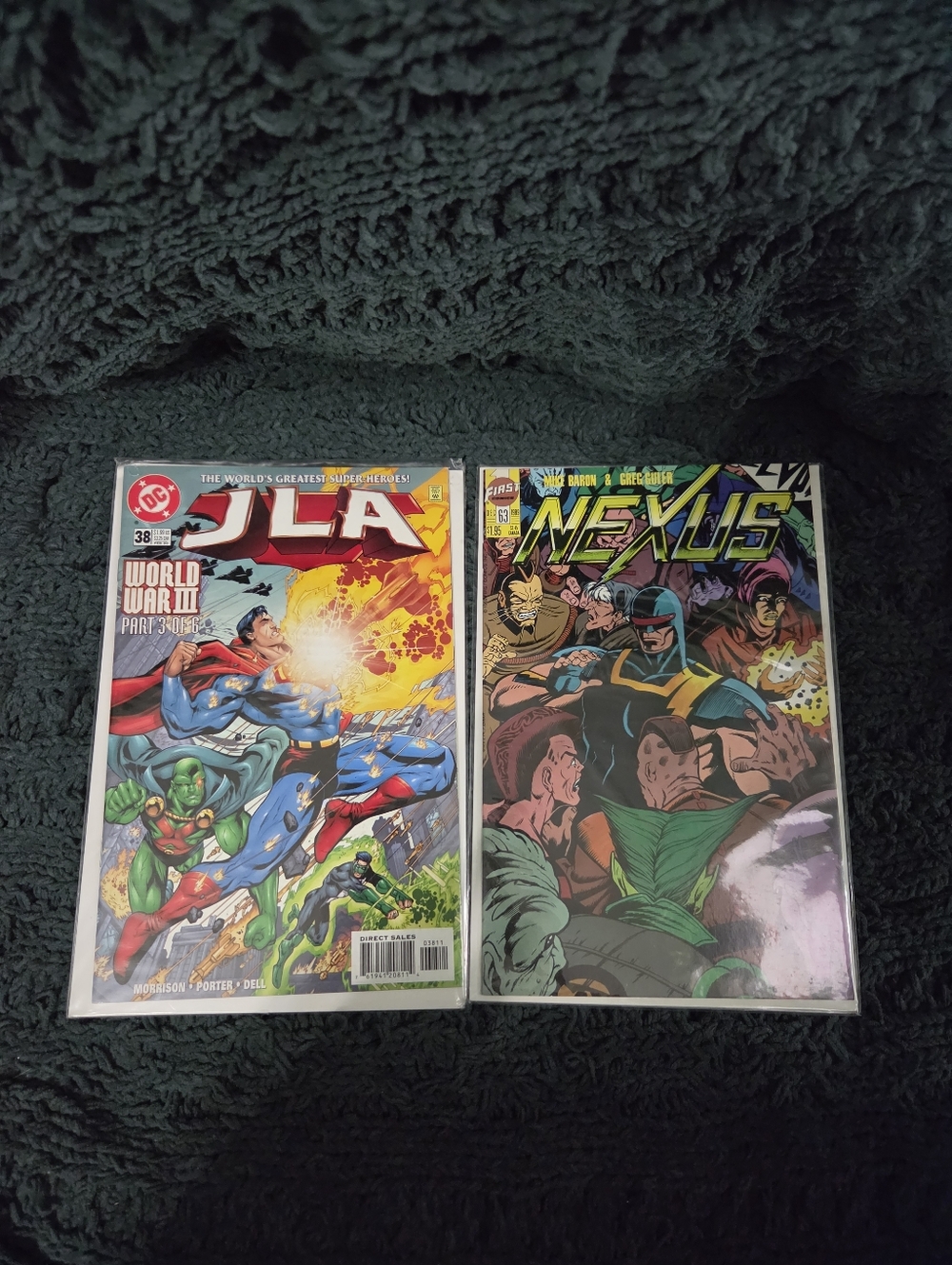 JLA #38 & Nexus Comic Book Bundle